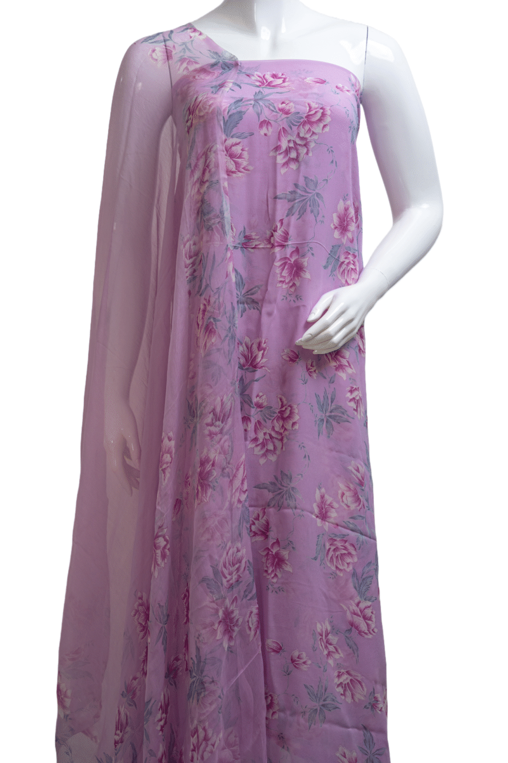 Pure Chiffan Material With Digital Print
